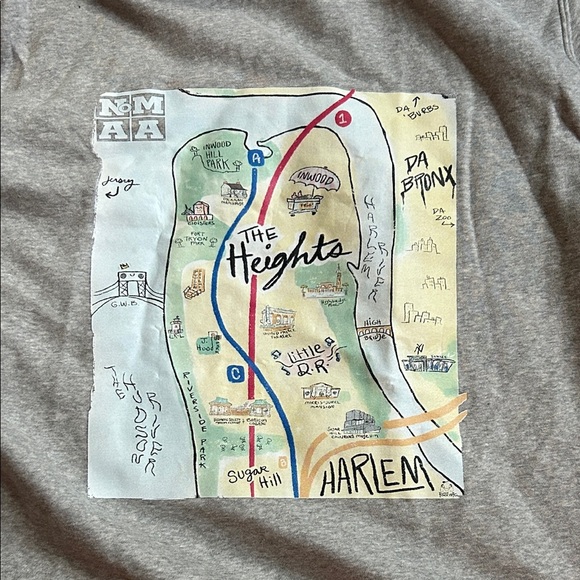 District Threads Other - Washington Heights Map Hoodie from Lin Manuel Miranda Fundraiser